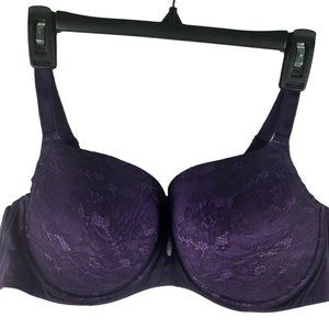 Torrid Purple Lace Padded Comfort Bra